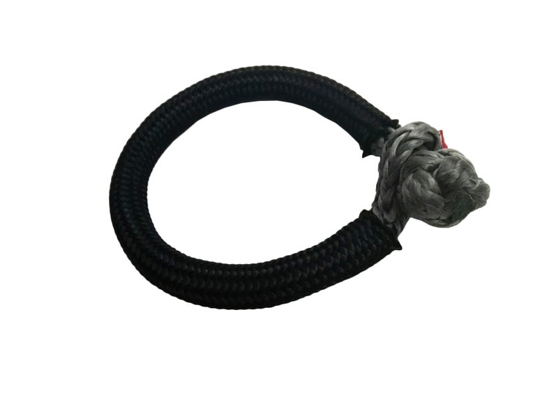 QIQU Synthetic Soft Shackle for Boating ATV UTV SUV 4X4 Truck Recovery Off-Road Camping Farming Marine Industrial (1/4''x80mm, Grey) - Image 4